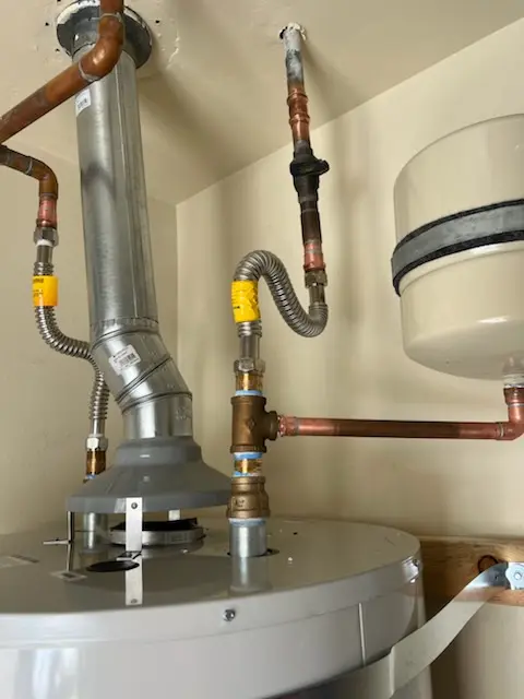 Water heater installation and plumbing repair in Brewer